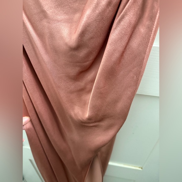 Asymmetrical Shona Joy Antique Rose Dress - Picture 3 of 7